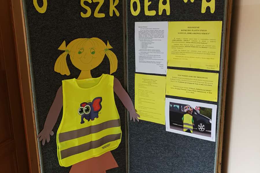 Gazetka odblaskowej szkoły