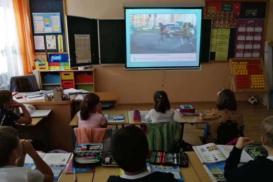 Odblaskowa szkoła - świetlica