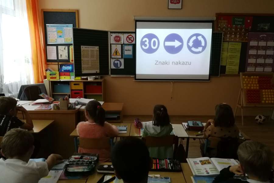 Odblaskowa szkoła - świetlica