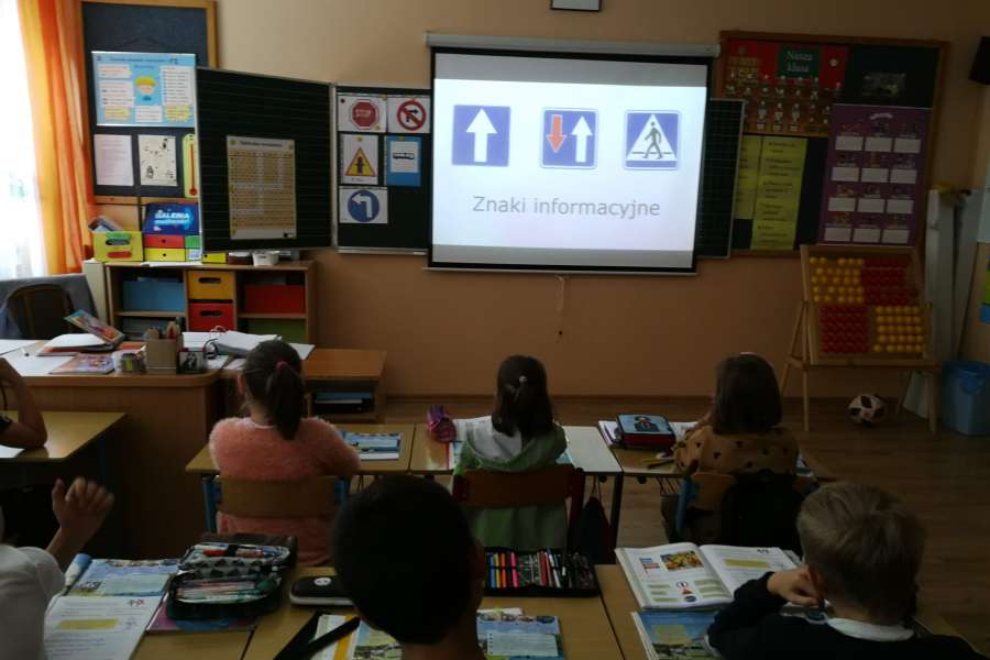 Odblaskowa szkoła - świetlica