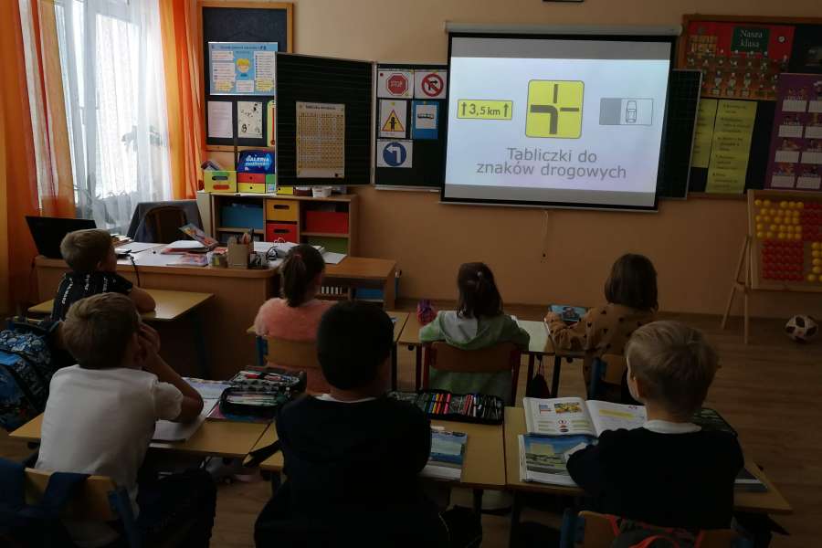 Odblaskowa szkoła - świetlica