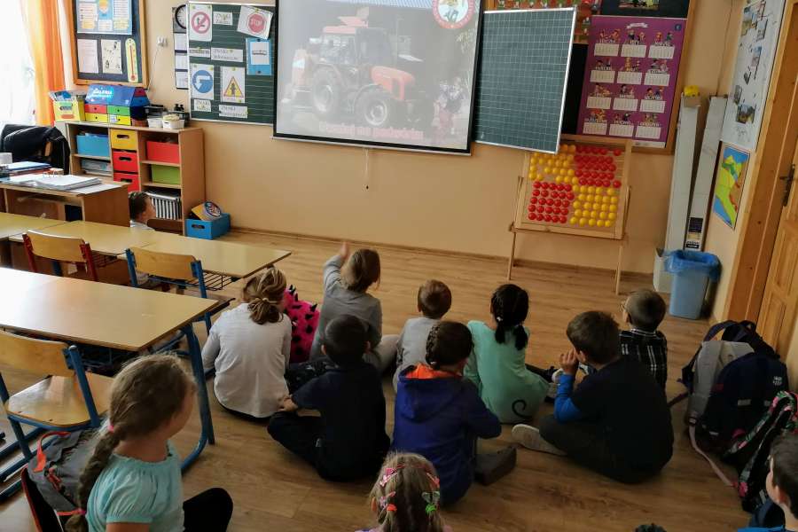 Odblaskowa szkoła - świetlica