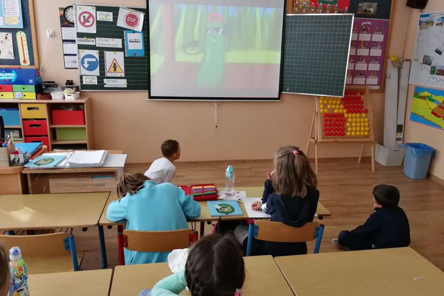 Odblaskowa szkoła - świetlica