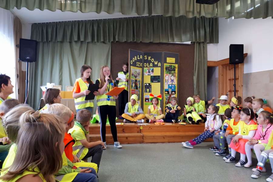 szkole podsumowanie  ”X EDYCJI ODBLASKOWEJ SZKOŁY”