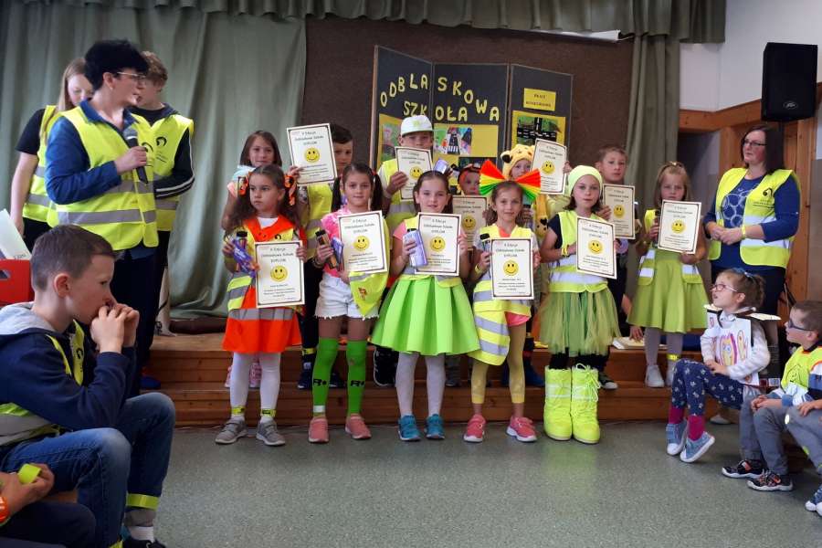 szkole podsumowanie  ”X EDYCJI ODBLASKOWEJ SZKOŁY”
