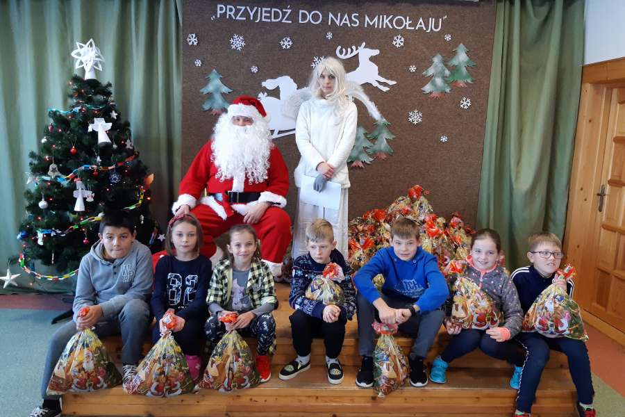 Mikołaj w szkole