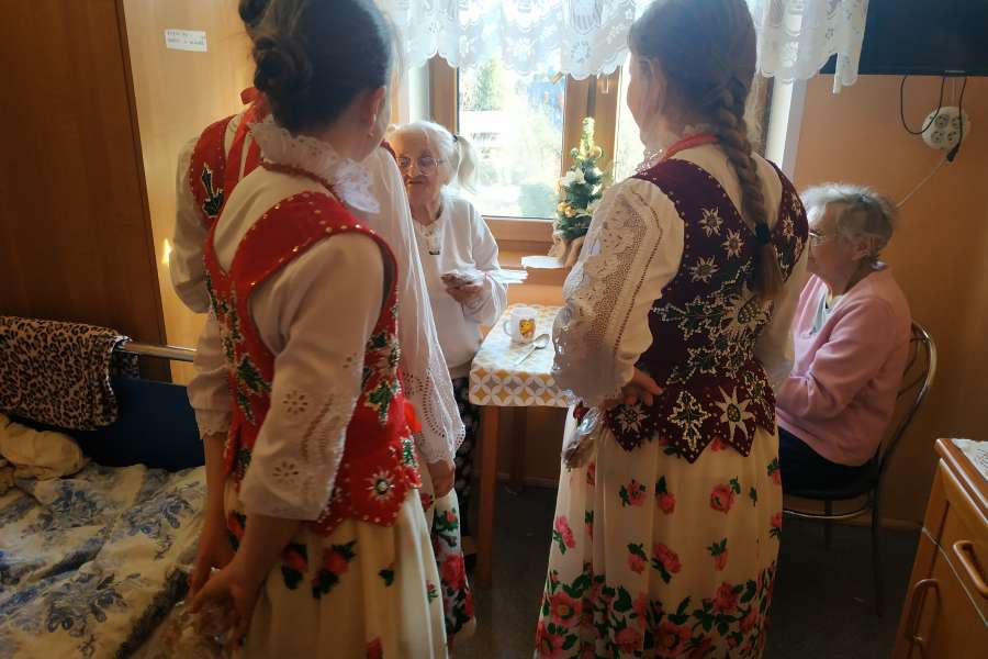 Wizyta w Domu Pomocy Społecznej