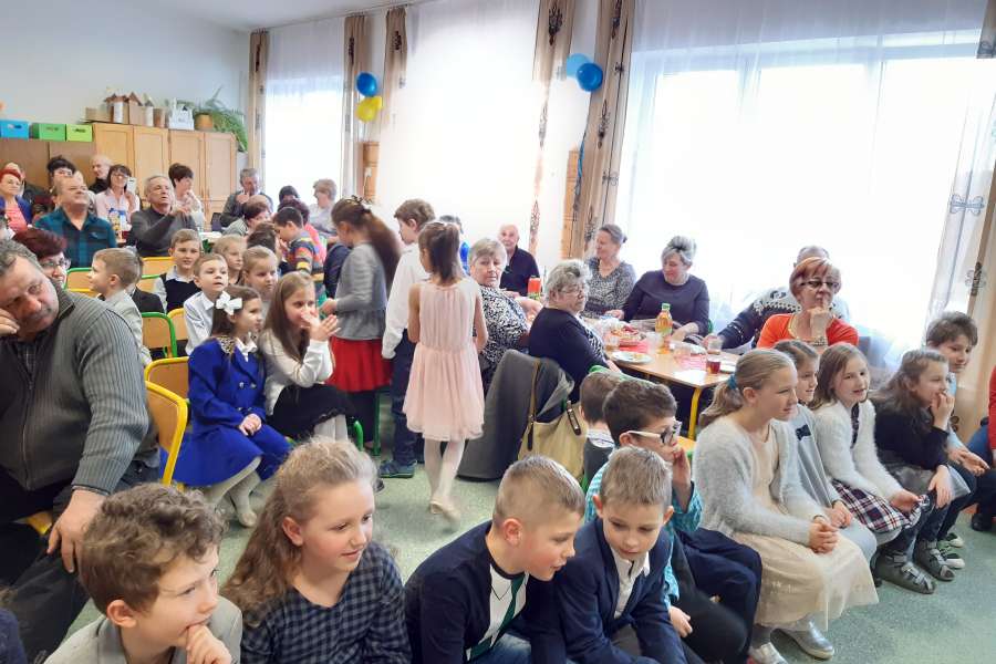 Dzień Babci i Dziadka- wieczornica klas 1-3