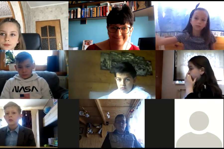 Jan Paweł II w klasie 3