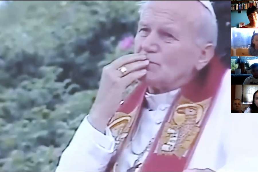 Jan Paweł II w klasie 3