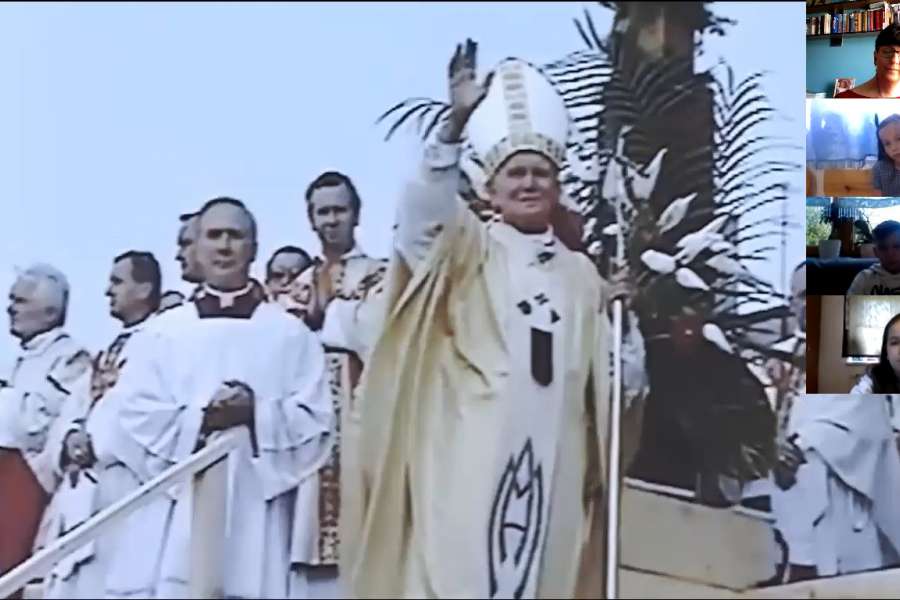 Jan Paweł II w klasie 3