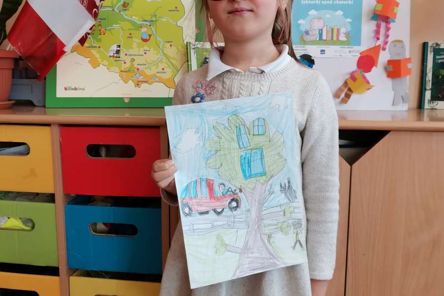 Klasa 1 Międzynarodowy Projekt Czytam z Klasą - lekturki spod chmurki