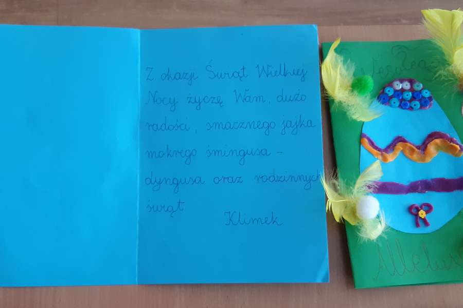 PRZYGOTOWANIA DO ŚWIĄT WIELKANOCNYCH W KLASIE 2