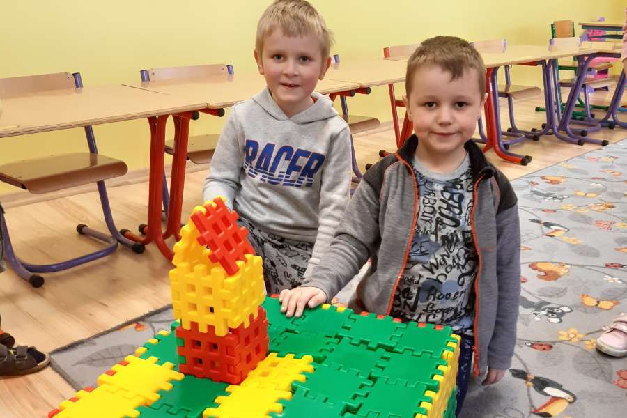 Wiosenne prace Smerfów