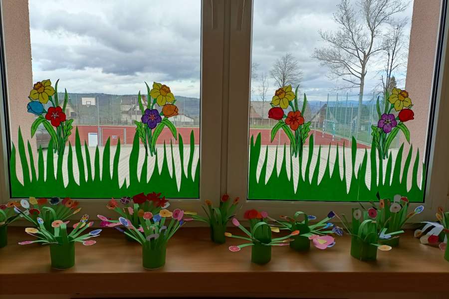 Wiosenne prace Smerfów