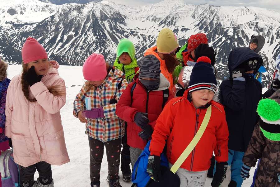 WYCIECZKA UCZNIÓW KLASY 2 NA KASPROWY WIERCH