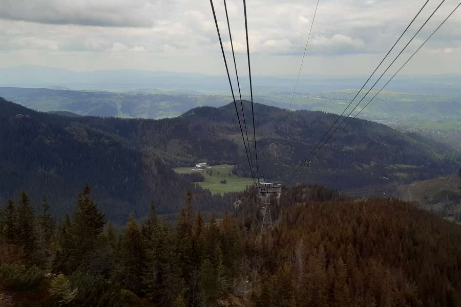 WYCIECZKA UCZNIÓW KLASY 2 NA KASPROWY WIERCH