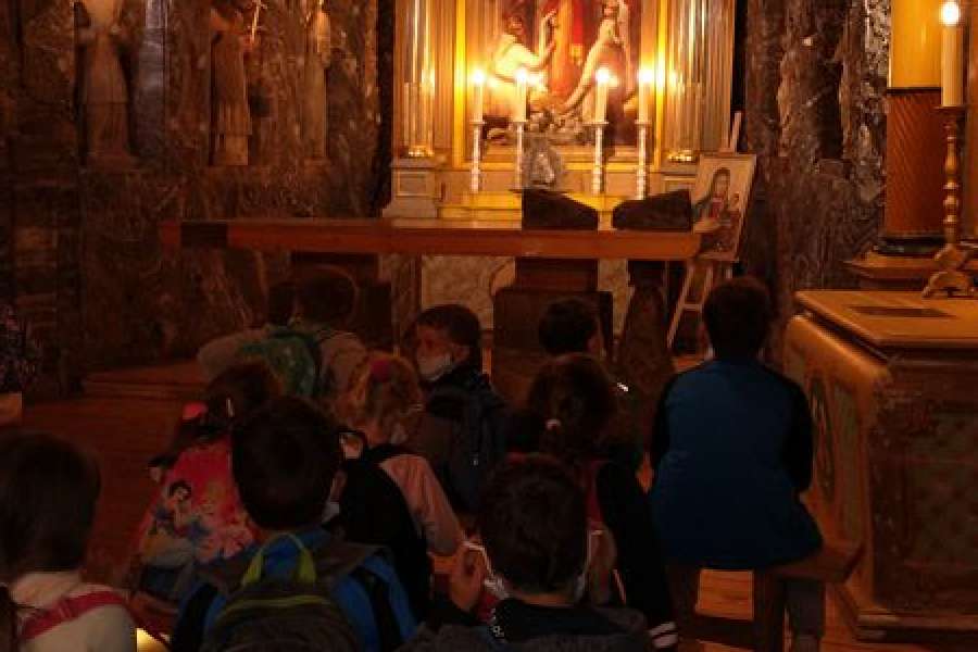 Wycieczka do  Kopalni  Soli w Bochni