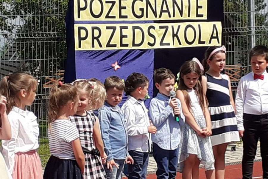 Zakończenie roku szkolnego 2020/2021 w przedszkolu