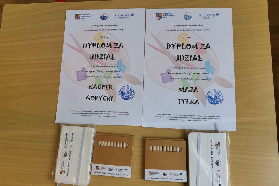 KONKURS PLASTYCZNY EUROREGION TATRY Oczami Dzieci 2021