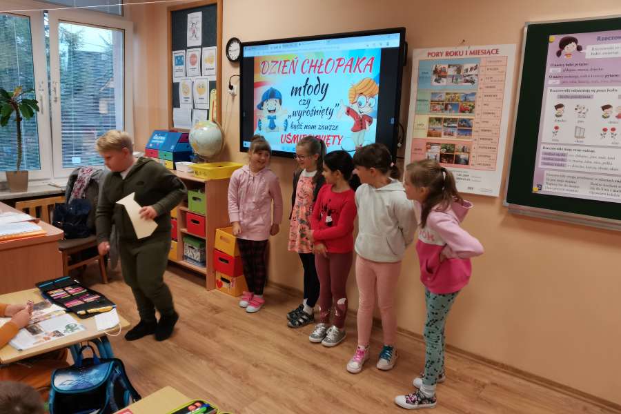 Dzień chłopaka w klasie 2 - 30.09.2021 r.