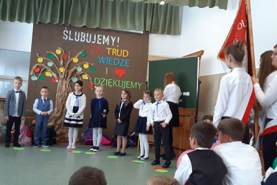 Ślubowanie klasy 1a21