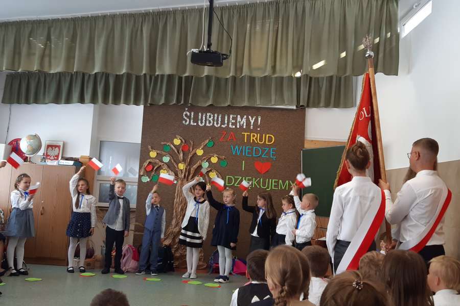 Ślubowanie klasy 1a21