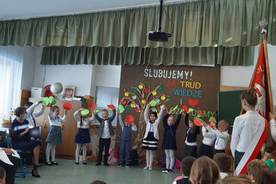 Ślubowanie klasy 1a21