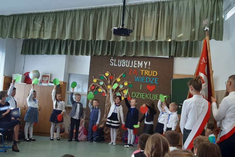 Ślubowanie klasy 1a21