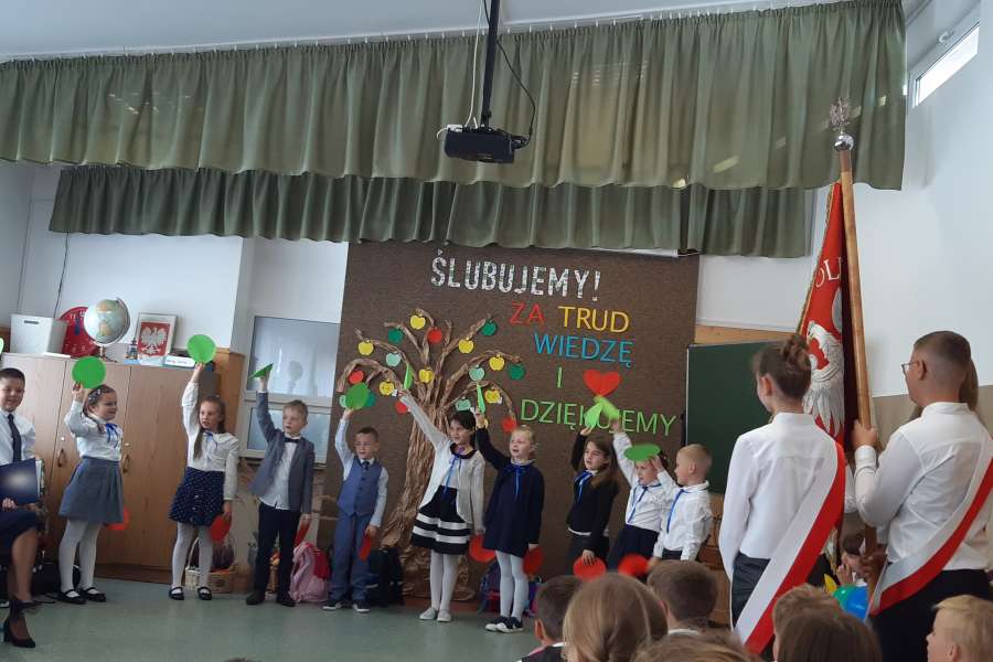 Ślubowanie klasy 1a21