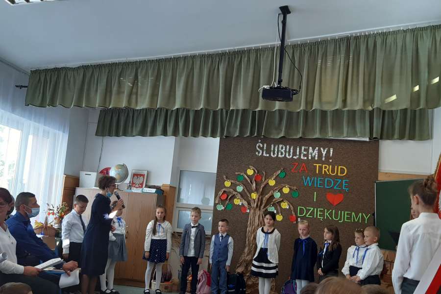 Ślubowanie klasy 1a21