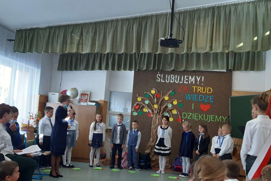 Ślubowanie klasy 1a21