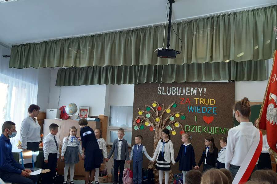 Ślubowanie klasy 1a21