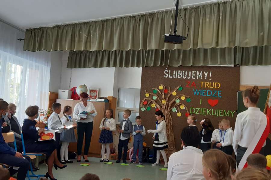 Ślubowanie klasy 1a21