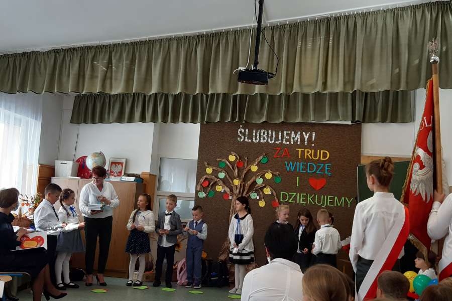 Ślubowanie klasy 1a21