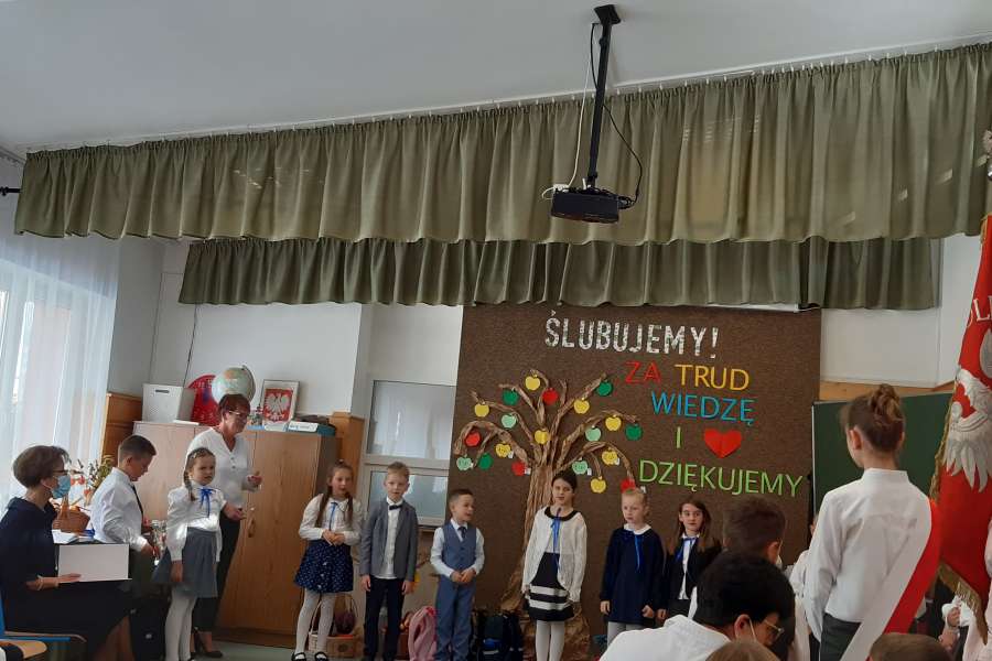 Ślubowanie klasy 1a21