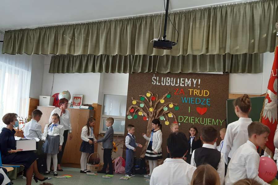 Ślubowanie klasy 1a21