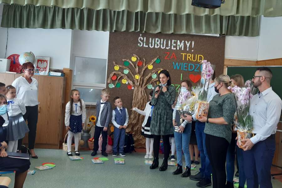 Ślubowanie klasy 1a21