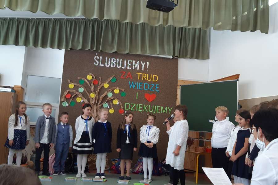 Ślubowanie klasy 1a21