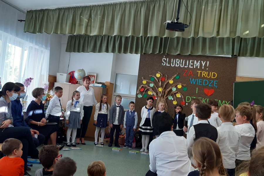 Ślubowanie klasy 1a21