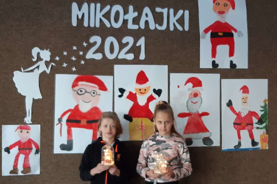 SPOTKANIE Z MIKOŁAJEM UCZNIÓW KLAS 1-321