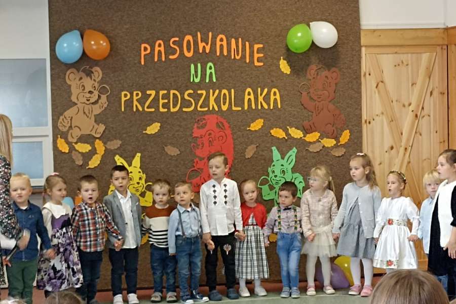 Pasowanie na przedszkolaka