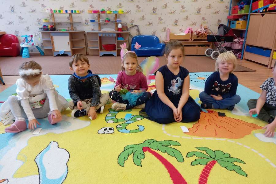 Zabawa Andrzejkowa w grupie "Krasnoludków"