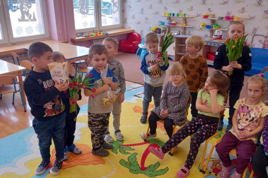 Dzień Kobiet w przedszkolu