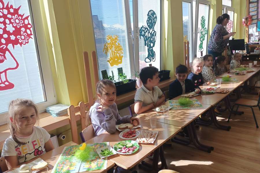 Śniadanie Wielkanocne w Oddziale Przedszkolnym