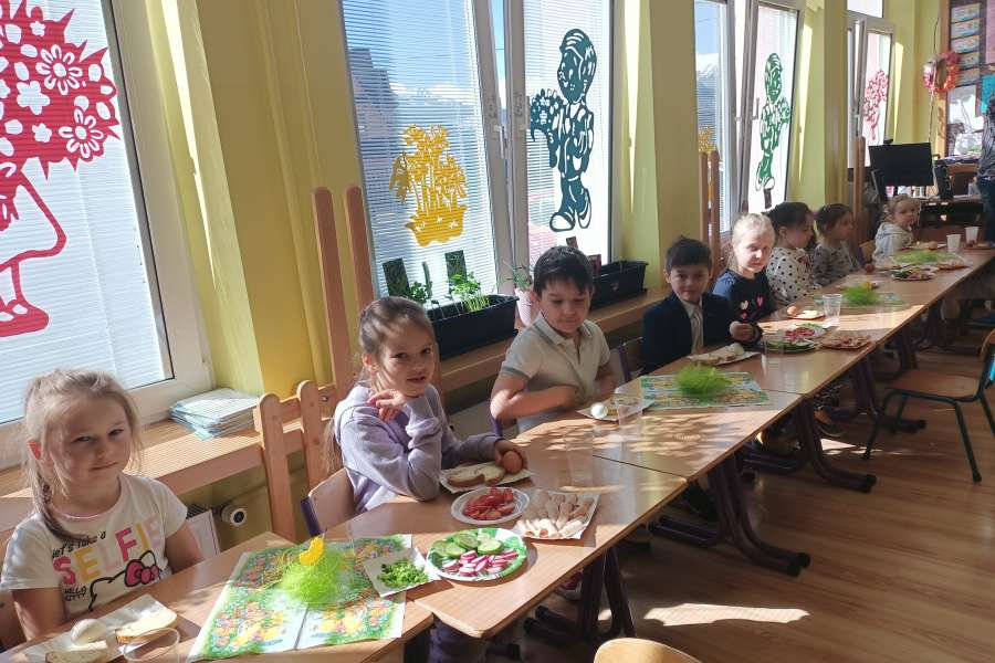 Śniadanie Wielkanocne w Oddziale Przedszkolnym