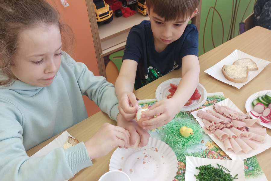 Śniadanie Wielkanocne w Oddziale Przedszkolnym