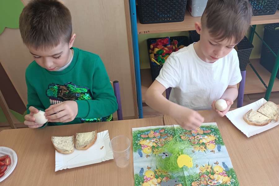 Śniadanie Wielkanocne w Oddziale Przedszkolnym