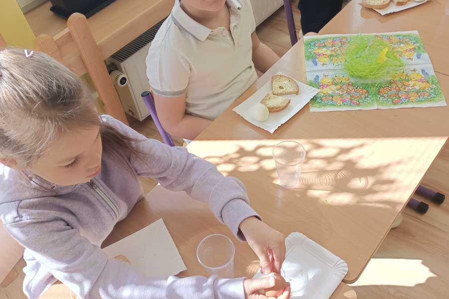 Śniadanie Wielkanocne w Oddziale Przedszkolnym