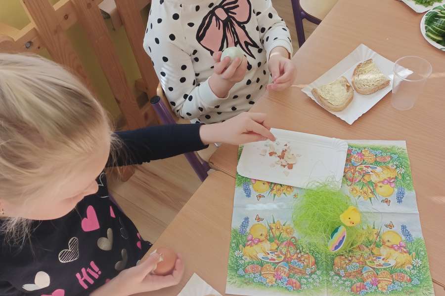 Śniadanie Wielkanocne w Oddziale Przedszkolnym